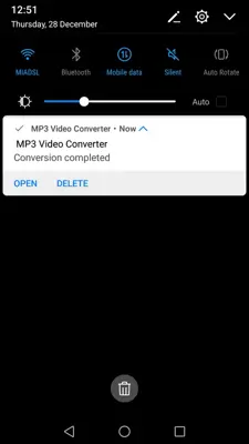 MP3 Video Converter android App screenshot 0