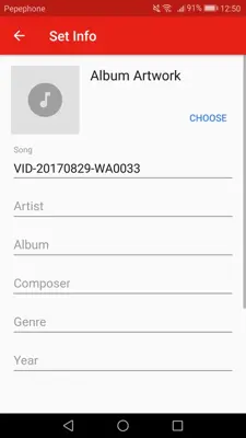 MP3 Video Converter android App screenshot 2